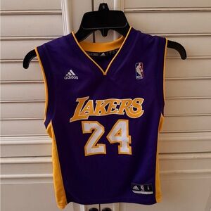 Adidas Purple and Gold NBA Jersey